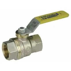 Vanne BS GAZ Poignée Plate FF3/4 DADO NF - GIACOMINI : R950X004