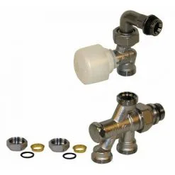 Robinet 4 Voies R436/2TG 1/2 X 16 - GIACOMINI : R436IX052