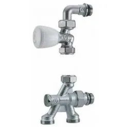 Robinet Monotube à Canne Calibre Diam. 16, Entraxe 3,5 Cm Giacomini