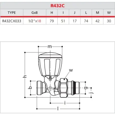 Robinet Micrométrique Droit Giacomini 2 Robinet Micrométrique Droit Giacomini – Image 2