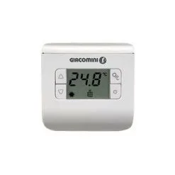 Thermostat D'ambiance électronique Giacomini K494ay001 | Blanc - Blanc