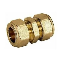 Raccord Droit Avec Anneau Métallique Et Raccords Cuivre 15 X 15 Giacomini 310Y004 | 15x15