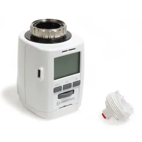 Chronothermostat Pour Radiateurs Giacomini K470HX001 | Blanc - Blanc 1 Chronothermostat Pour Radiateurs Giacomini K470HX001 | Blanc - Blanc