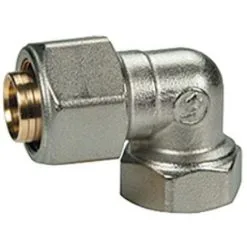 Giacomini Raccord Courbe 90°, Fileté F Multicouche 1/2x 20x2 R563MX057