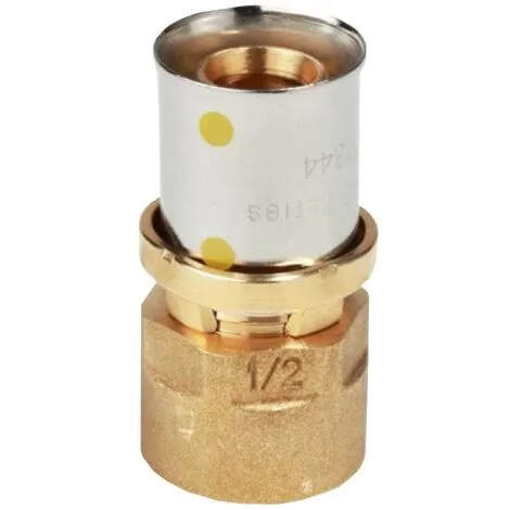 Raccord Droit Giacomini Fileté Femelle 1/2x20x2 RM109Y237 1 Raccord Droit Giacomini Fileté Femelle 1/2x20x2 RM109Y237