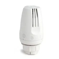 Tête De Thermostat Capteur De Liquide Filetage De Raccordement Avec Adaptateur Giacomini R468C | Blanc - Blanc