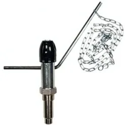 Régulateur De Tirage Pour Réguler La Température De Départ Dans Les Chaudières Giacomini R158 | 3/4"