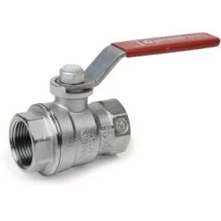 Vanne à Sphère Raccords F-F Poignée à Levier Plein Débit Giacomini R850 | 1/4"