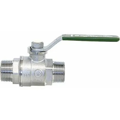 GIACOMINI Vanne à Boisseau Sphérique Sani- Taire R253Dl,poi.papillon,laiton Chromé M/m 1"" 1 GIACOMINI Vanne à Boisseau Sphérique Sani- Taire R253Dl,poi.papillon,laiton Chromé M/m 1""