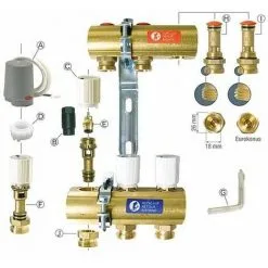 GIACOMINI Adaptateur En Mat Plastique Pour Servomoteur R 473